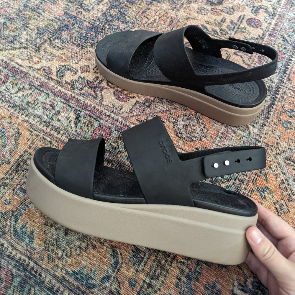 Crocs Platform Sandals | Size 7